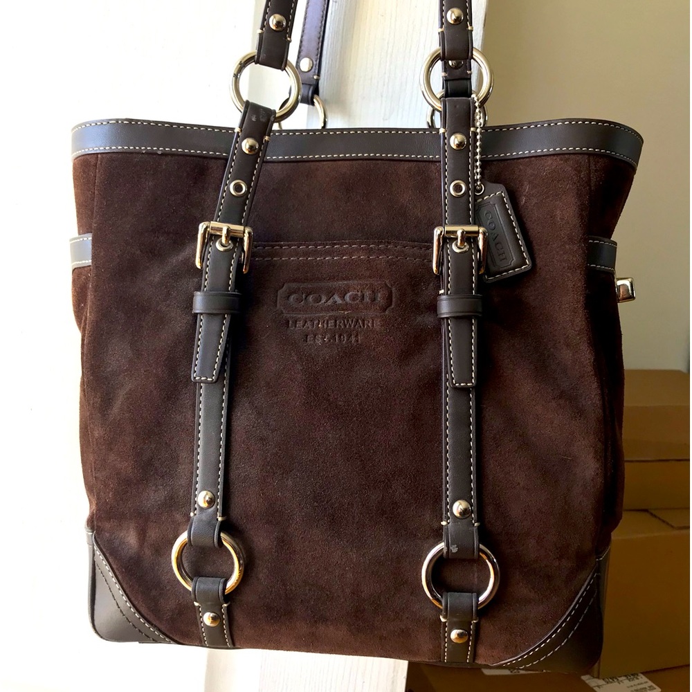 Coach leather purse